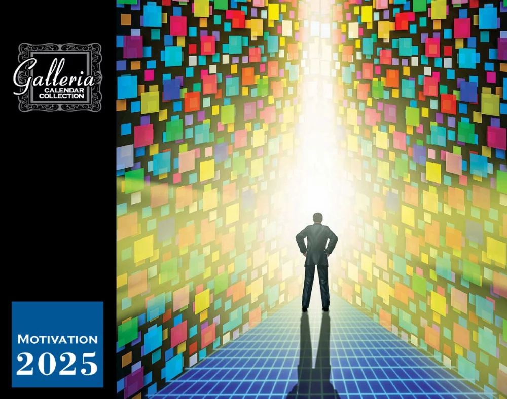 Calendrier mural Galleria 2025 Motivation