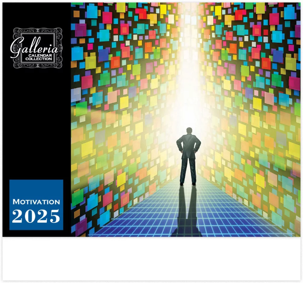 Calendrier mural Galleria 2025 Motivation