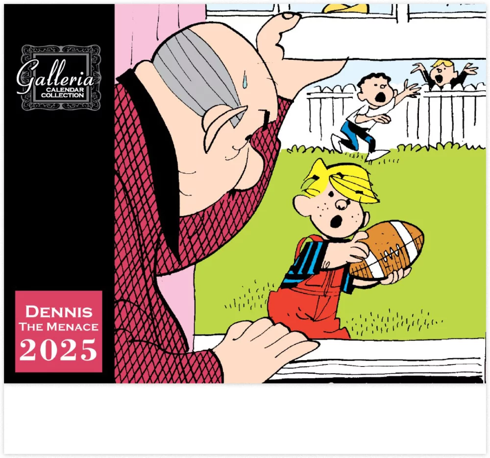 Calendrier mural Galleria 2025 Denis la Menace