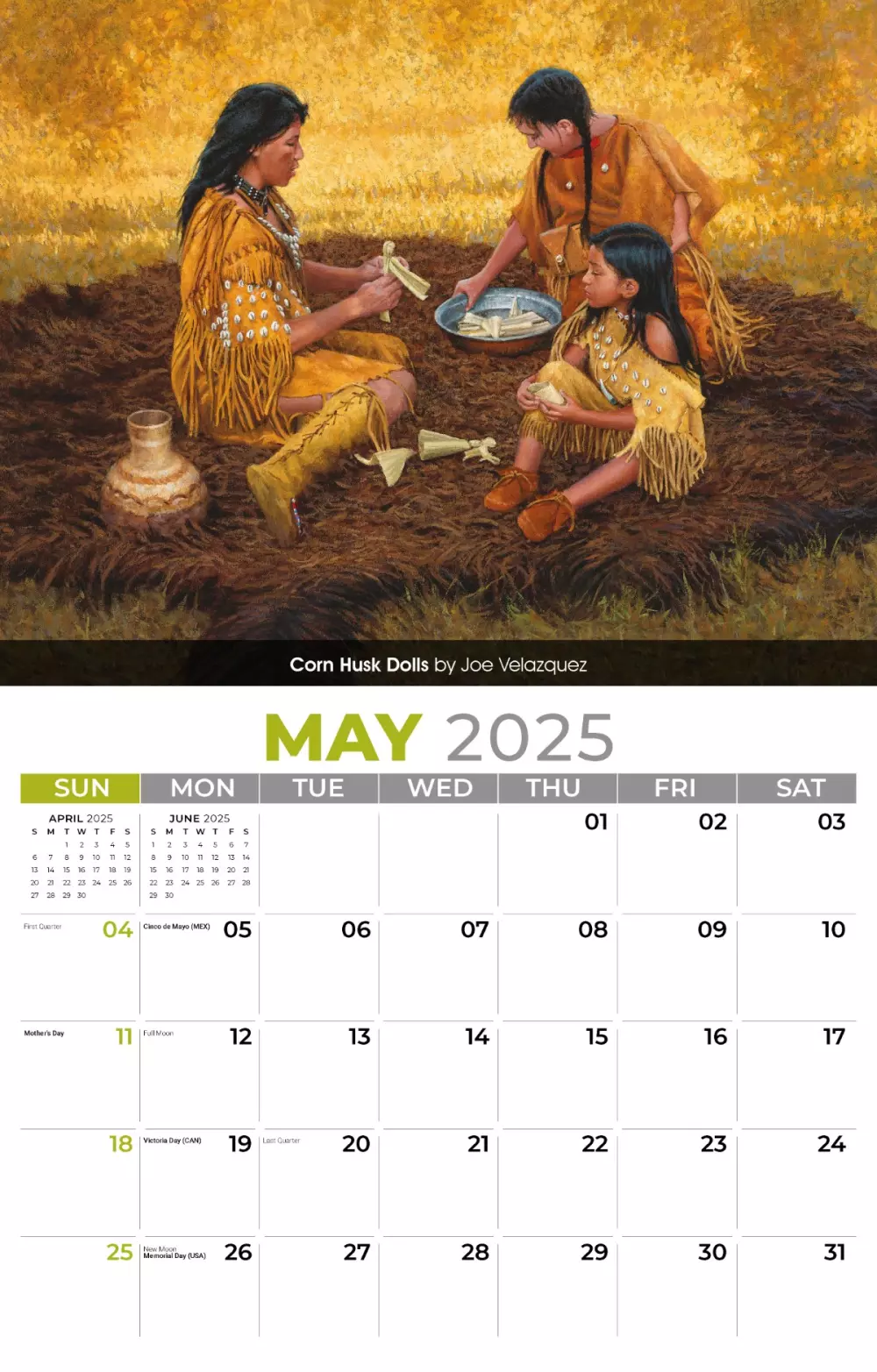 Galleria Wall Calendar 2025 Spirit of the West