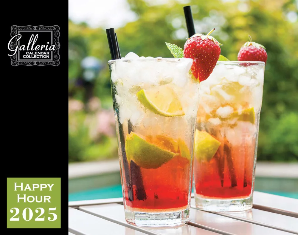 Calendrier mural Galleria 2025 Happy Hour