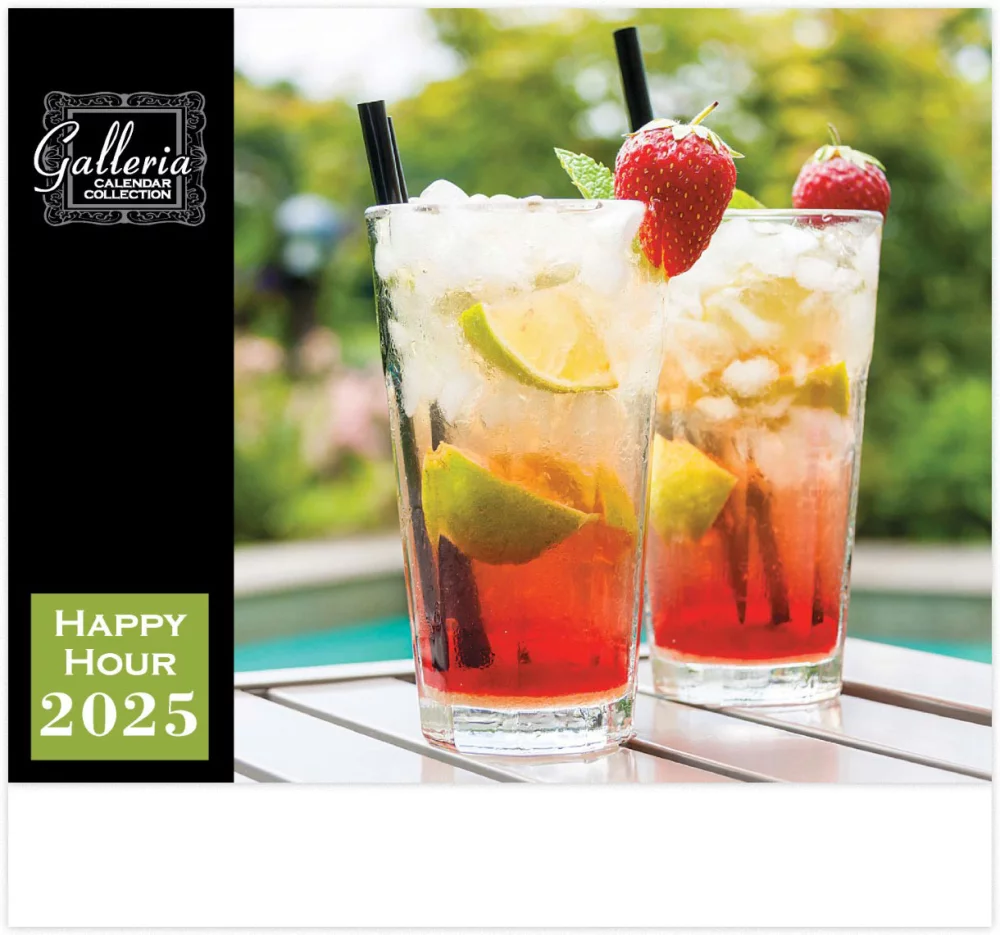 Calendrier mural Galleria 2025 Happy Hour