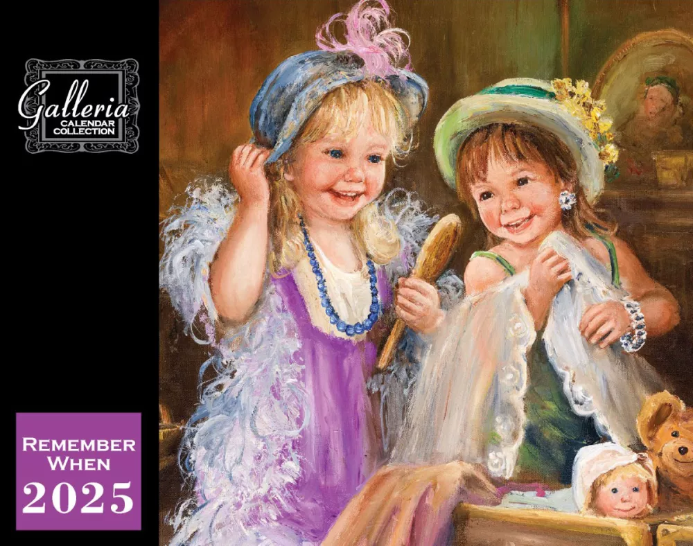 Calendrier mural Galleria 2025 Calendrier Souviens-toi Quand