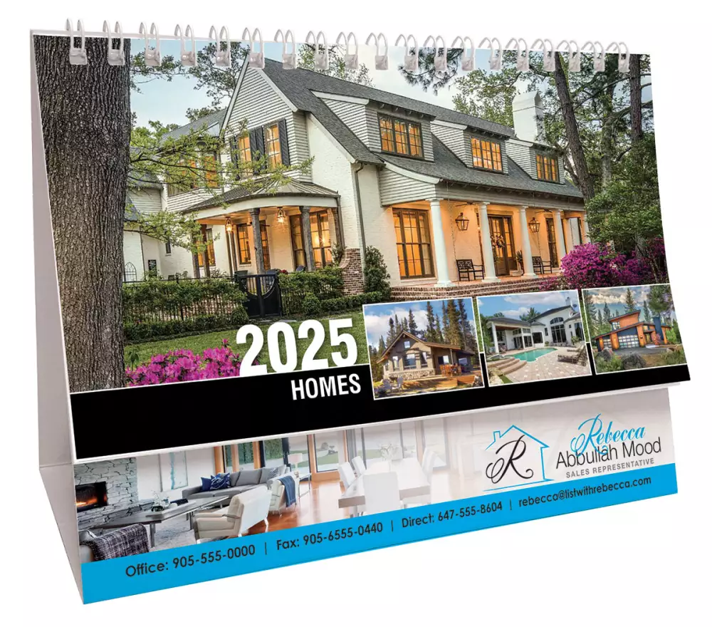 Homes Desk Tent Calendar