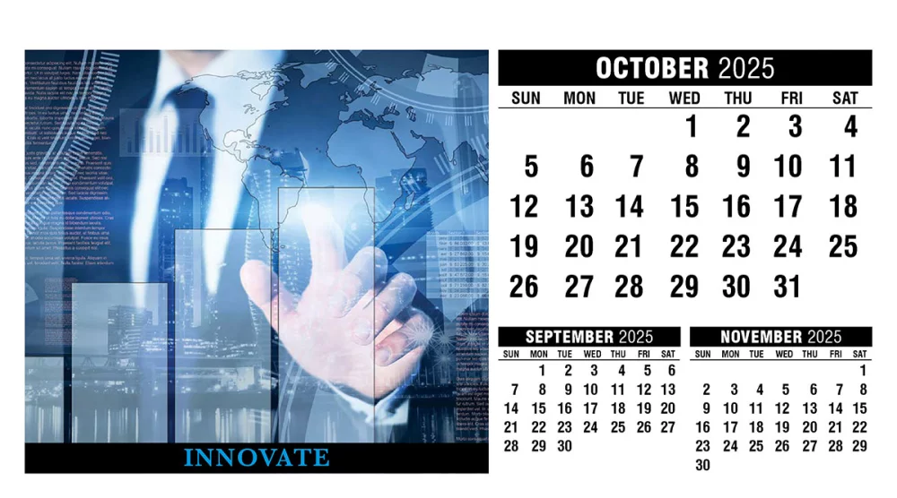 Calendrier de bureau de motivation