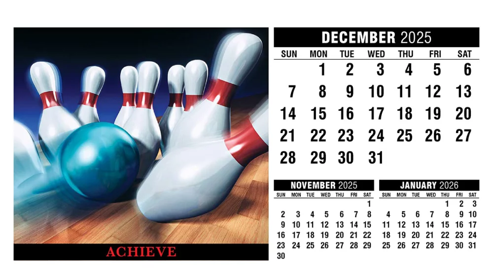 Calendrier de bureau de motivation