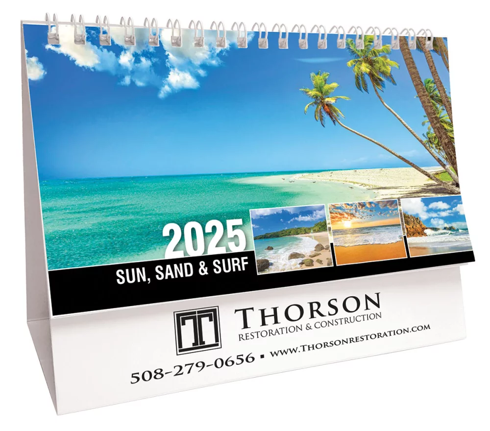 Calendrier de bureau Galleria Sun, Sand & Surf
