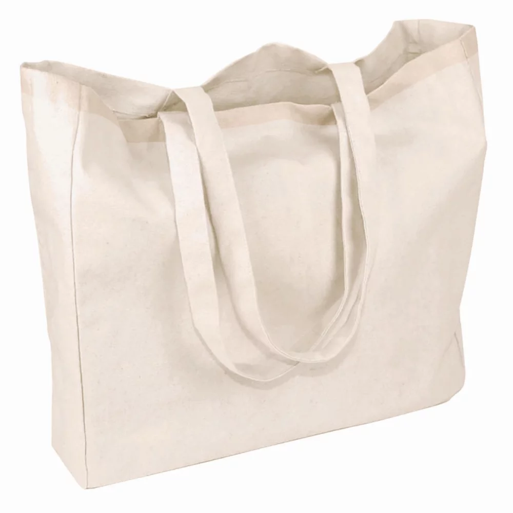 BG-004 Natural Cotton Shopping with Gusset (10-15 days)