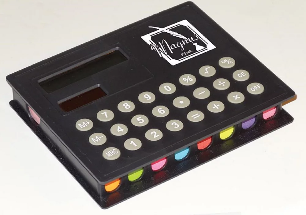 Calculator/ Sticky Note & Sticky Flag Holder Combo (3-5 Days)