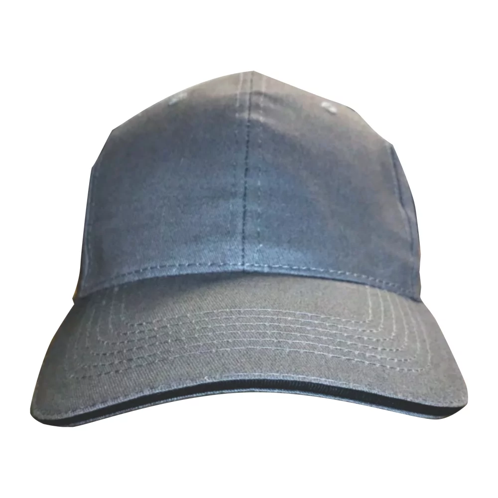 Brush Cotton Cap with sandwich trim (10-15 Days)