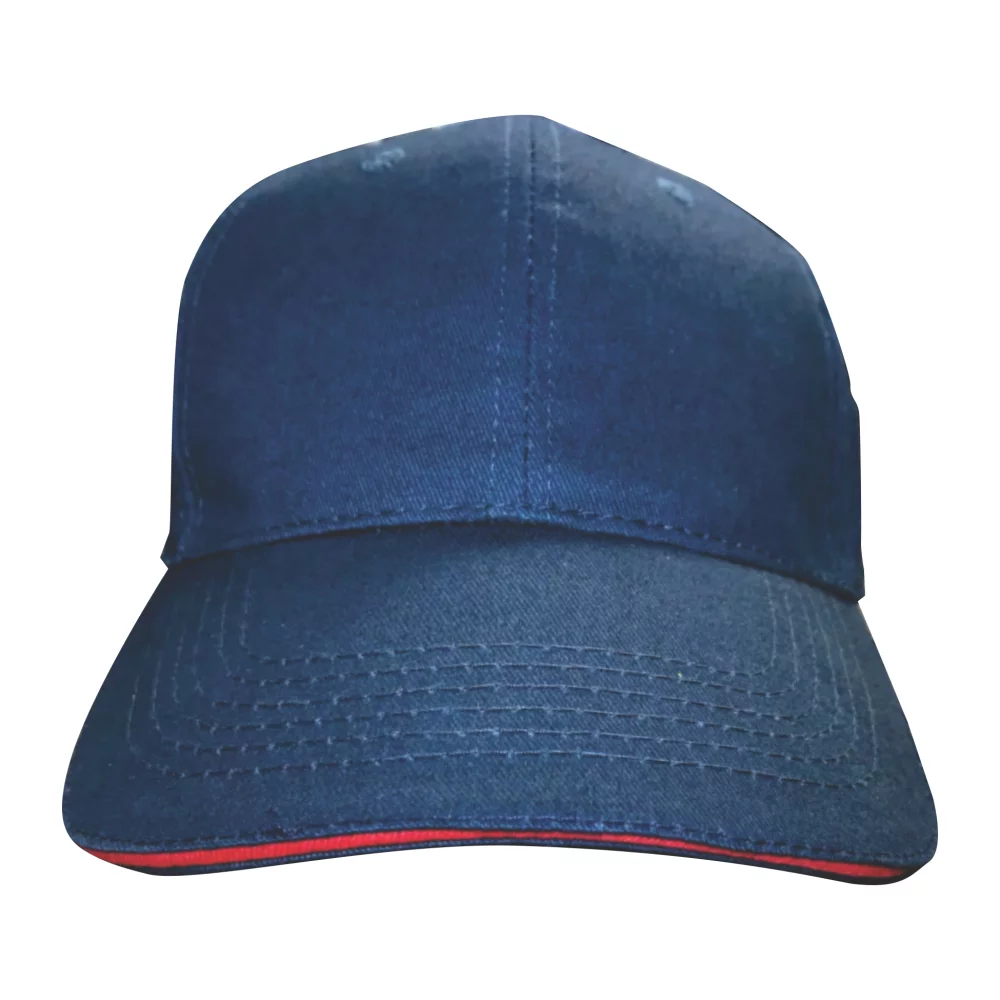 Brush Cotton Cap with sandwich trim (10-15 Days)