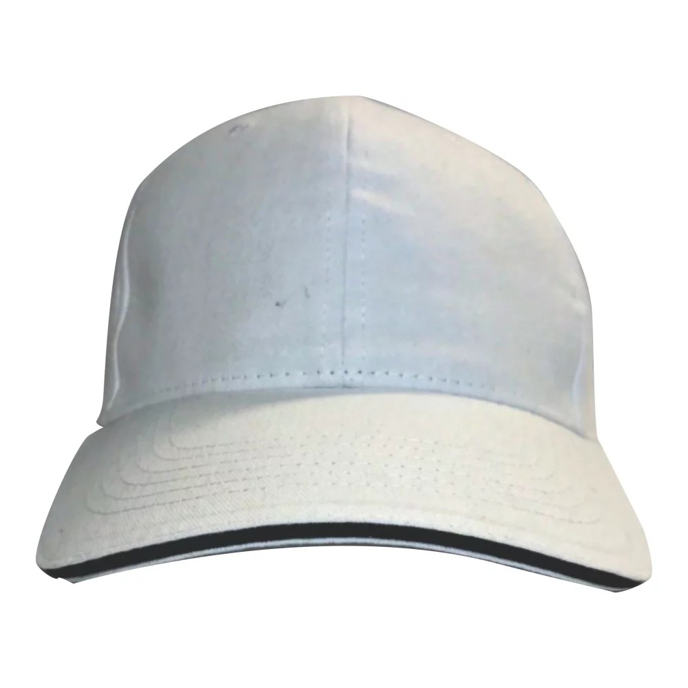 Brush Cotton Cap with sandwich trim (10-15 Days)