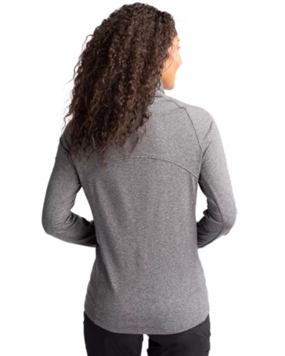 Veste zippée complète Cutter & Buck Adapt Eco Knit Heather recyclée pour femmes