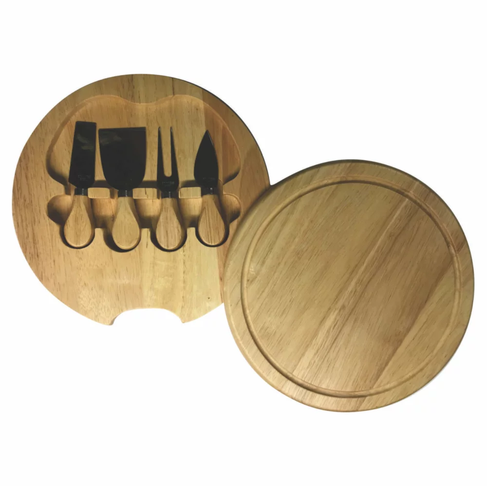 Planche à fromage de 10" et ensemble de 4 ustensiles (3-5 jours)