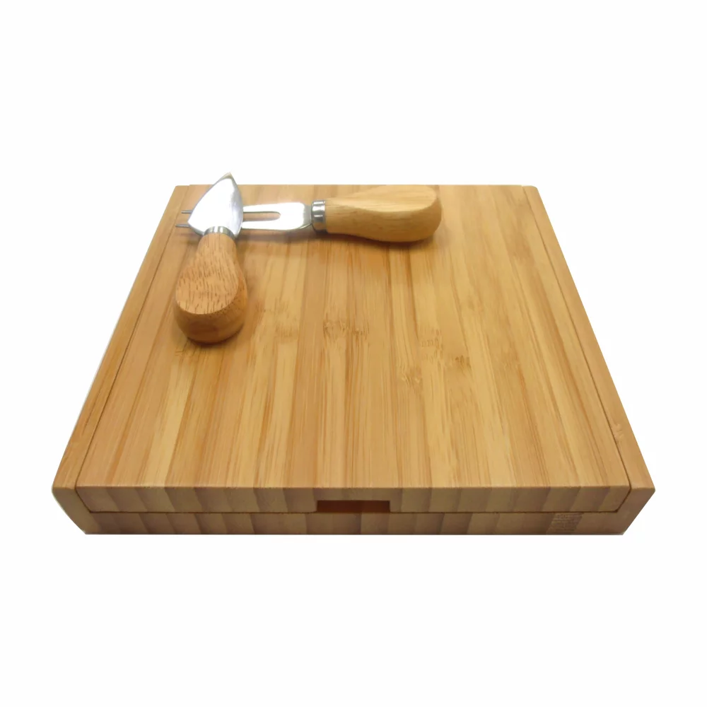 Planche à fromage en bambou et ensemble de 4 ustensiles (3-5 jours)
