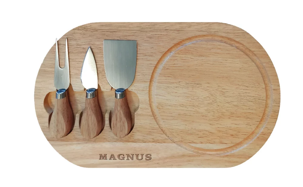Planche à fromage et ensemble de 3 ustensiles (3-5 jours)