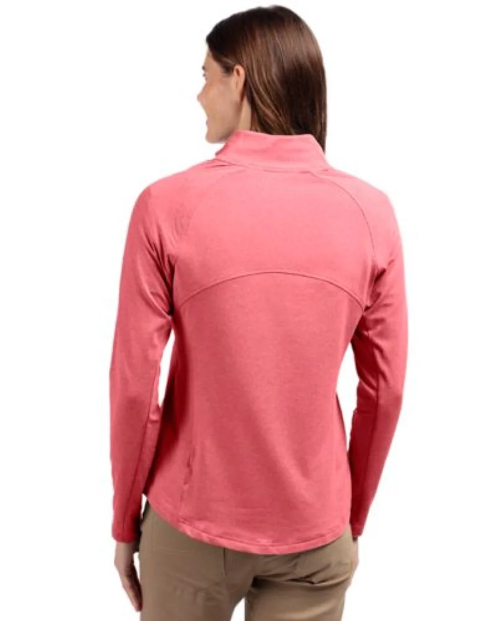 Veste zippée complète Cutter & Buck Adapt Eco Knit Heather recyclée pour femmes