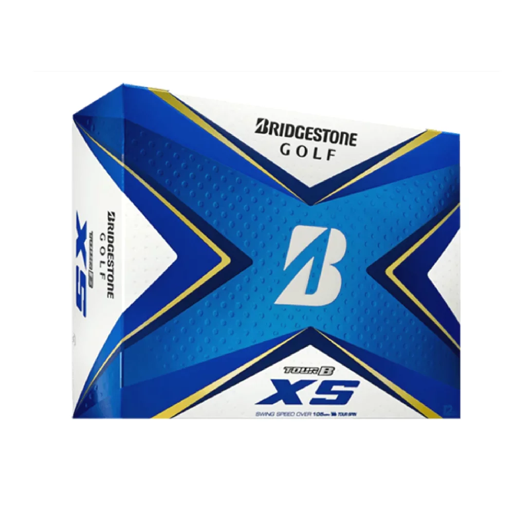Balles de golf Bridgestone Tour B XS blanches, paquet de 12 (10-15 jours)