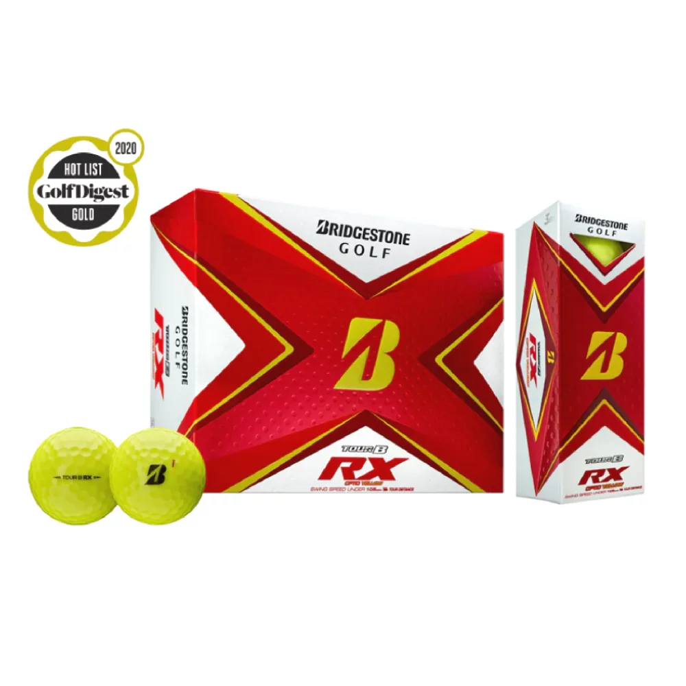 Balles de golf Bridgestone E12 vertes, paquet de 12 (10-15 jours)