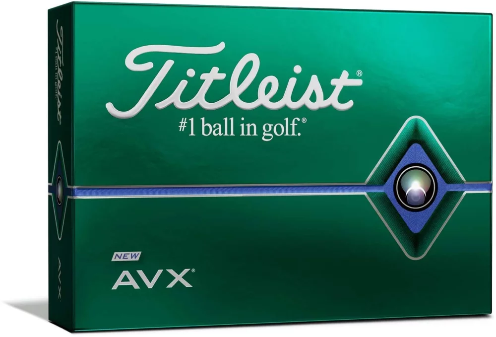Titleist Golf Ball AVX White 12 Pack (10-15 Days)