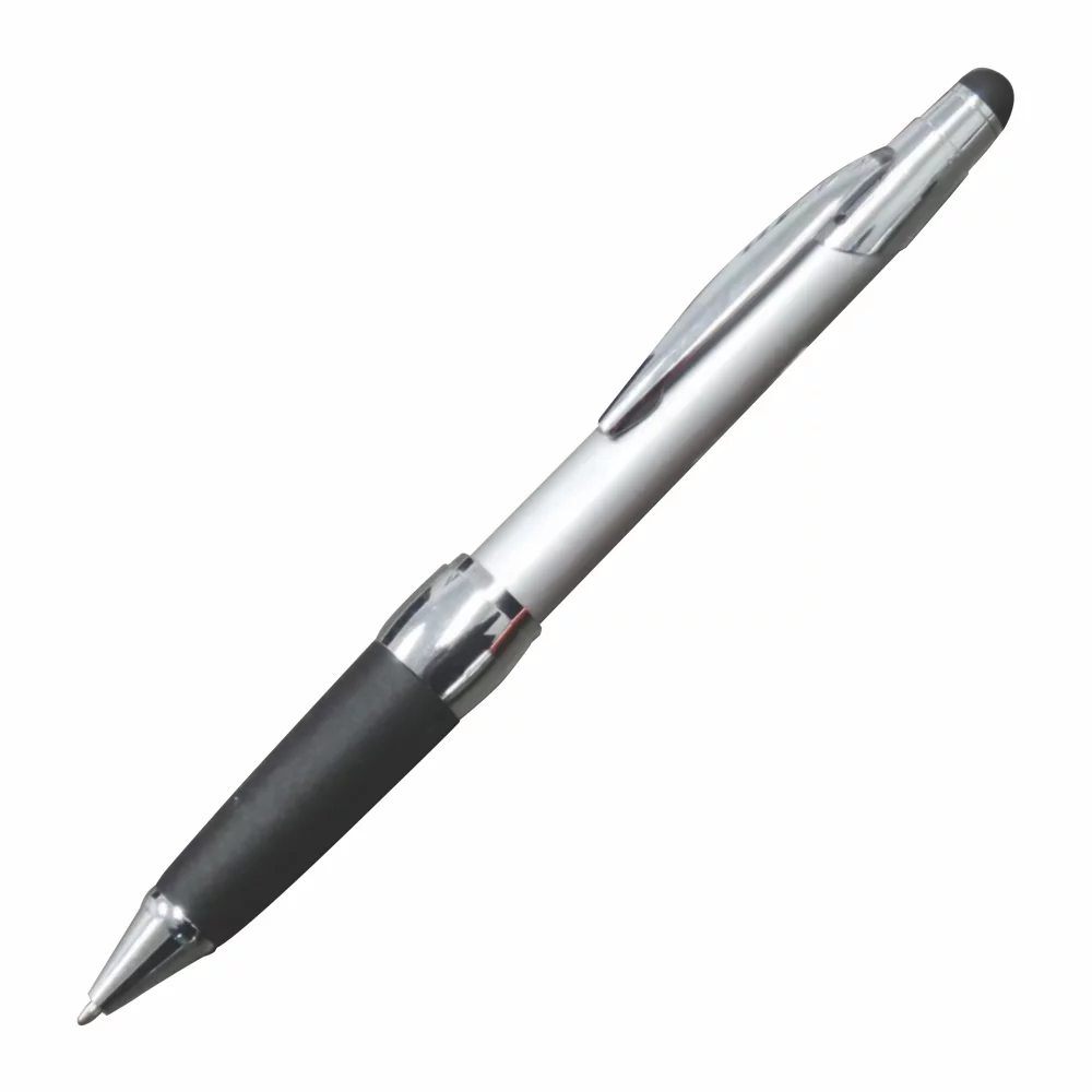 Stylo à bille métallique linéaire avec action de torsion / stylet (3-5 jours)