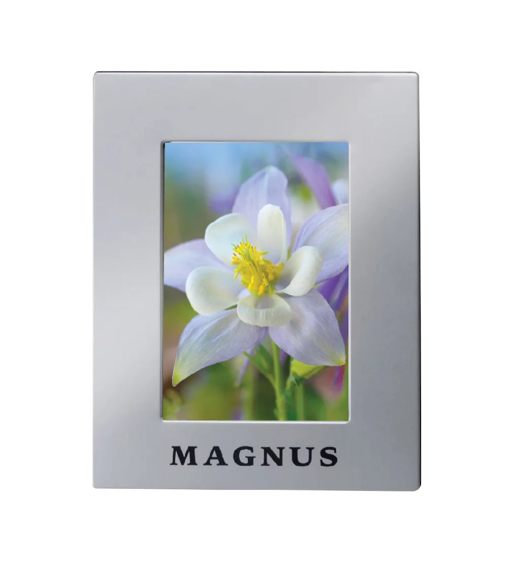 Cadre photo finition aluminium de 4" x 6" (3-5 jours)