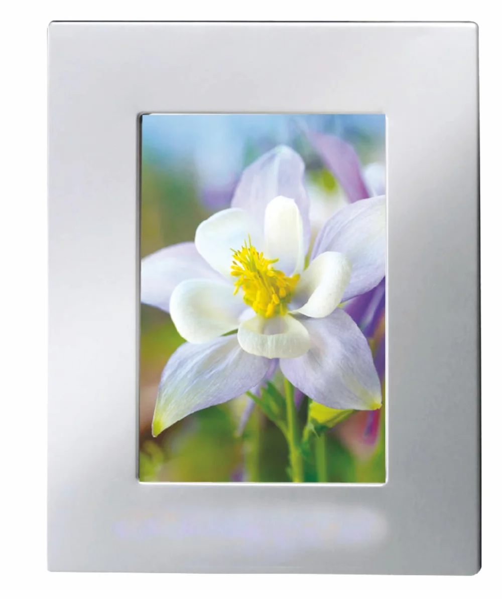 Cadre photo finition aluminium de 4" x 6" (3-5 jours)