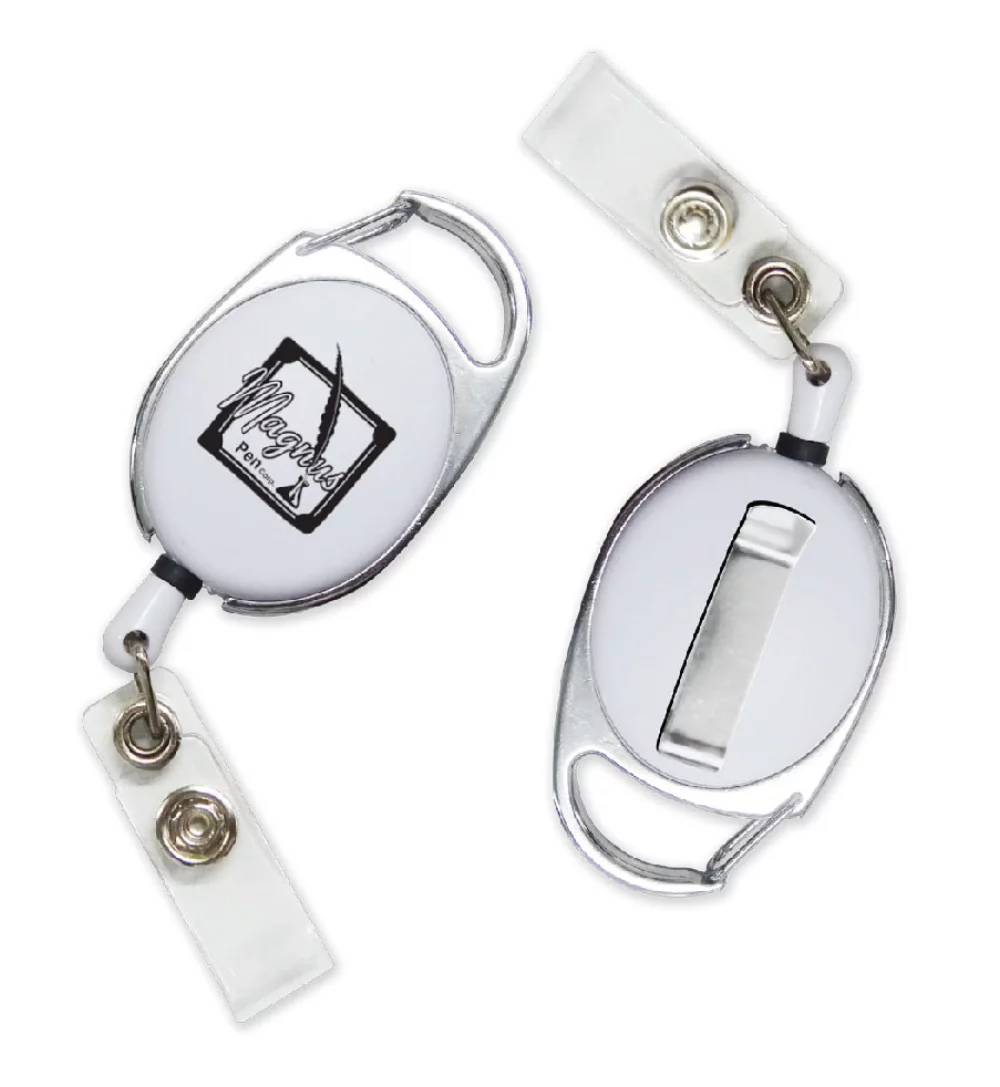 Porte-badge rétractable avec cordon rétractable de 20" (3-5 jours)