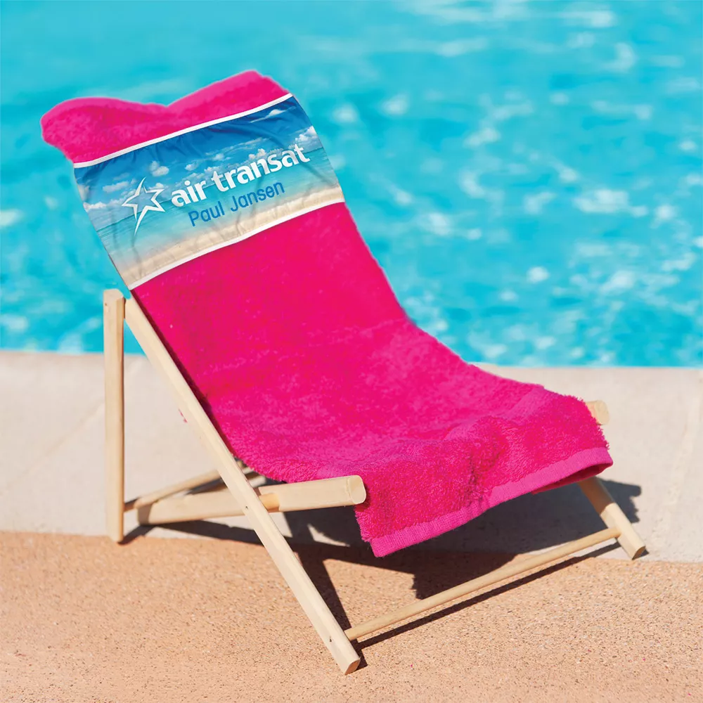 Porte-serviette de chaise de plage