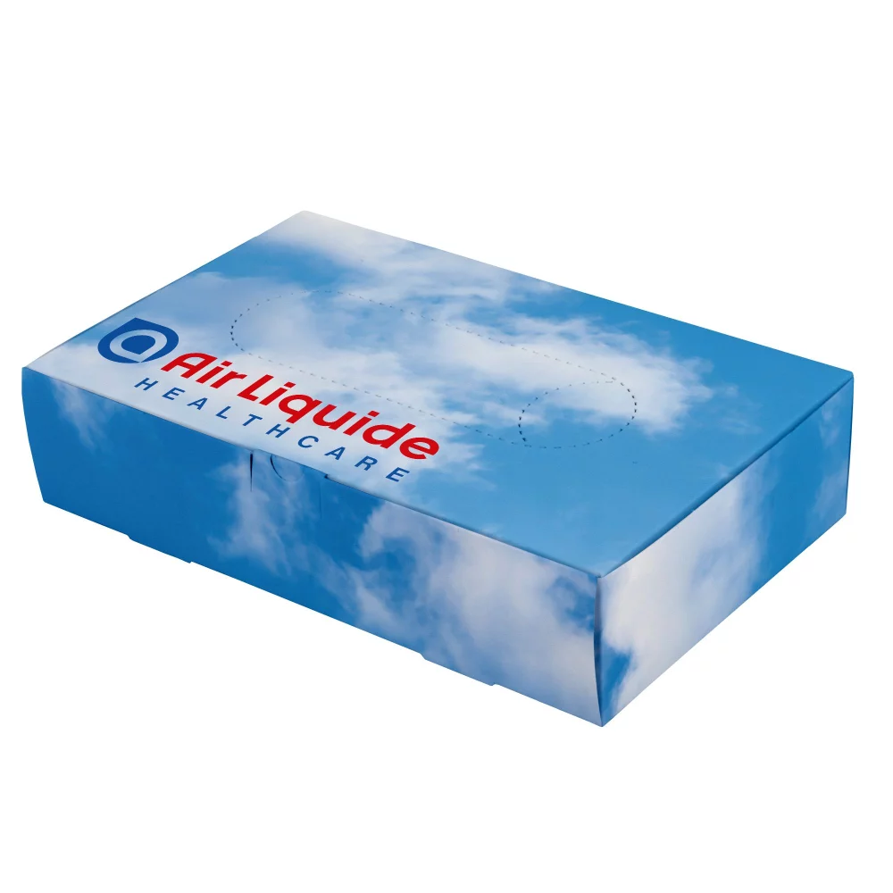 Boîte à mouchoirs de boutique