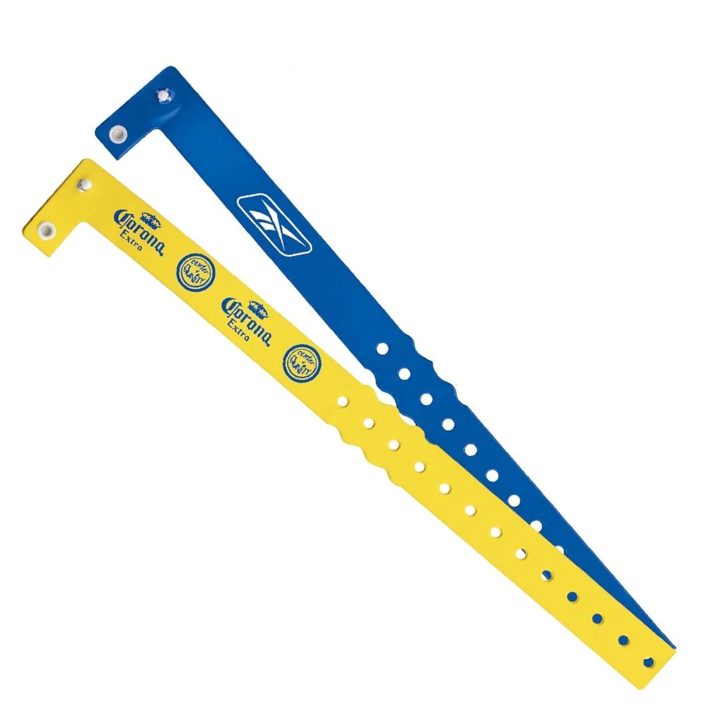 L-Shape Vinyl Wristband