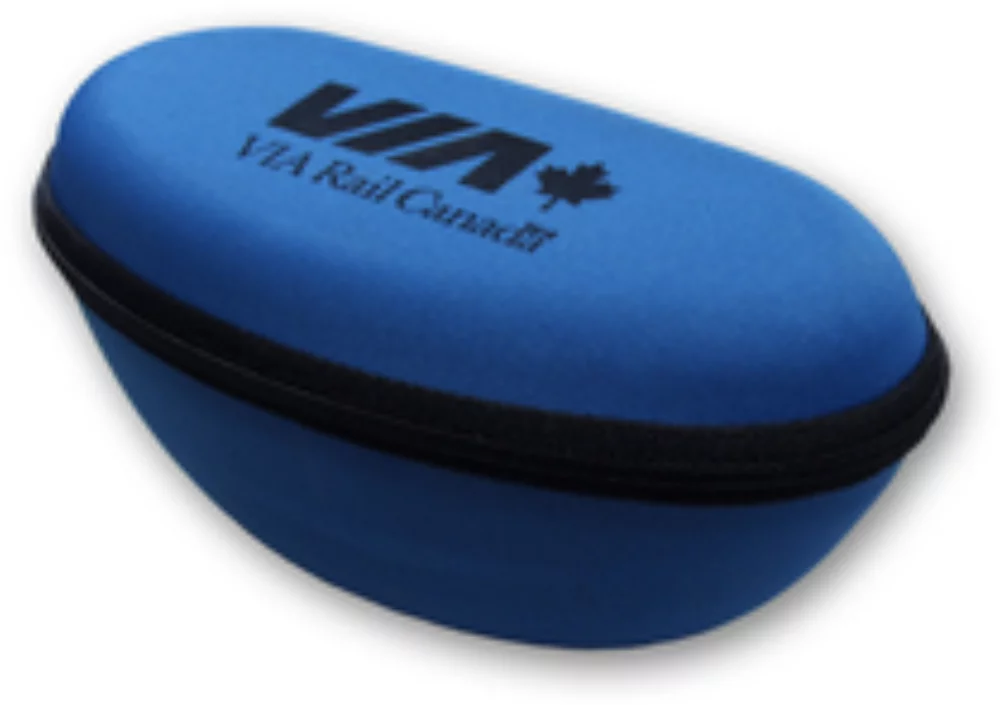 Semi Hard Zippered Sunglass Case