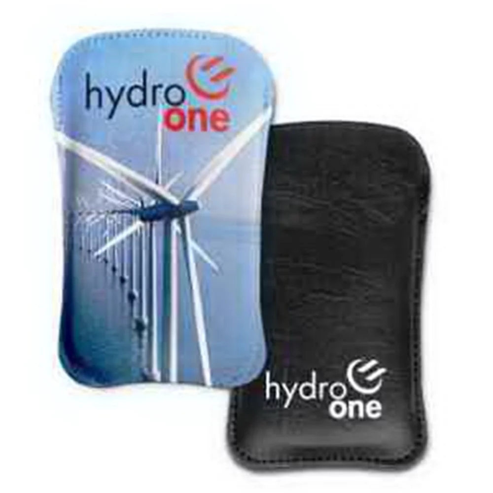 Large Leatherette & Poly Rubber Cellphone Slip-In Case