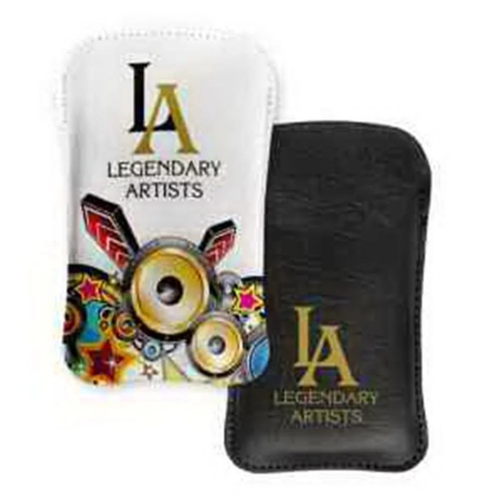 Regular Leatherette & Poly Rubber Cellphone Slip-In Case