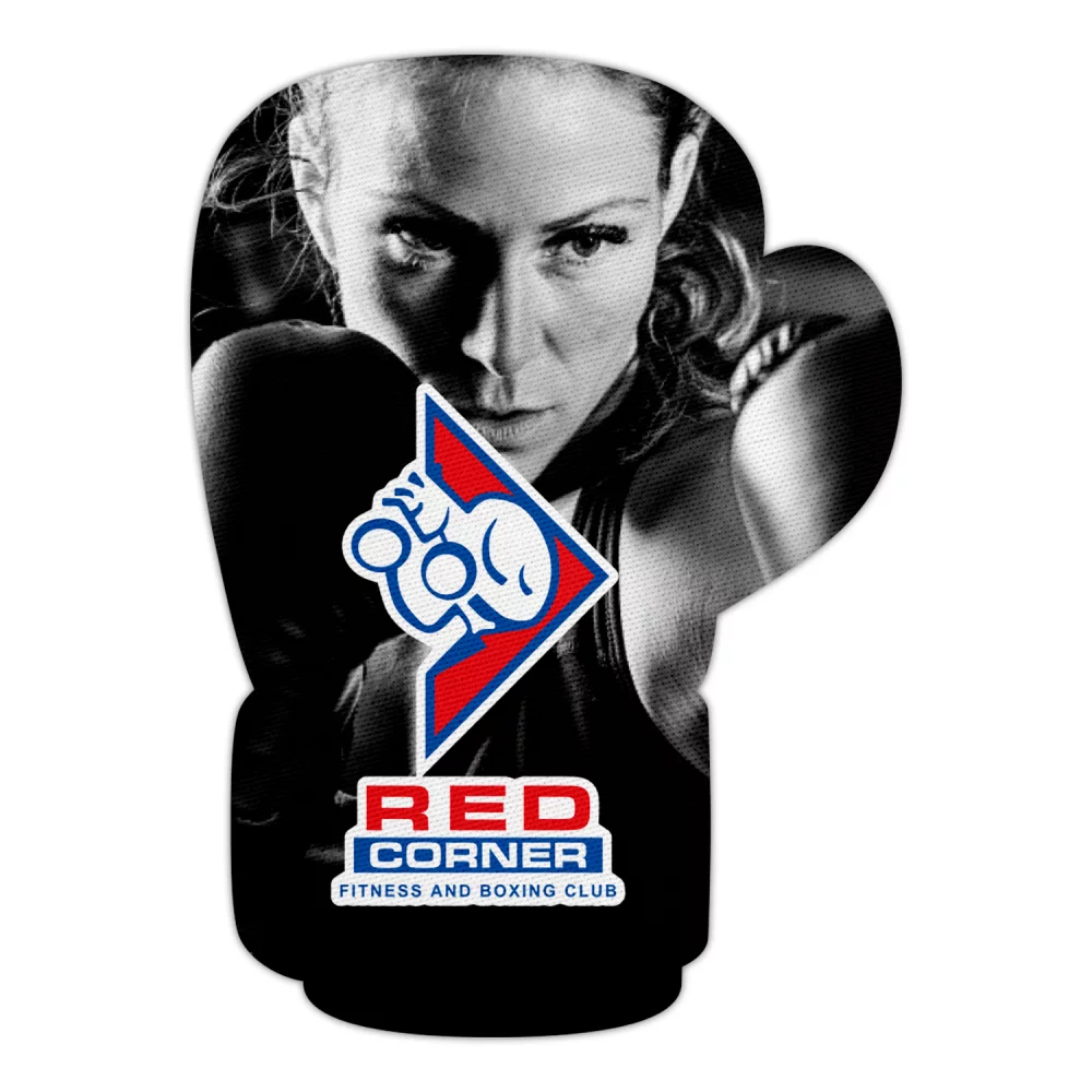 Sous-verres en forme de gant de boxe unique