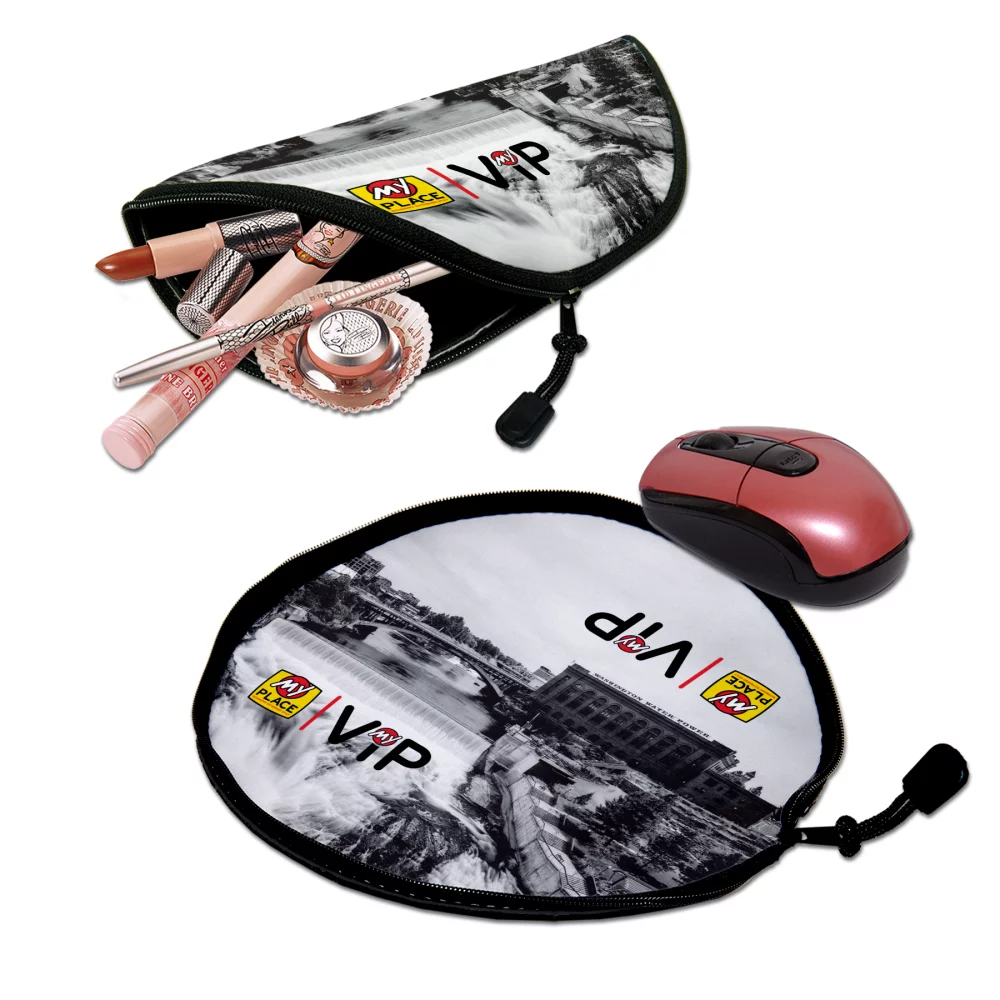 Multi Purpose Round Travel Pouch