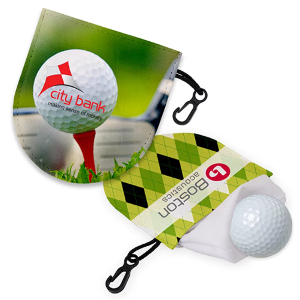 Nettoyeur de balles de golf en similicuir