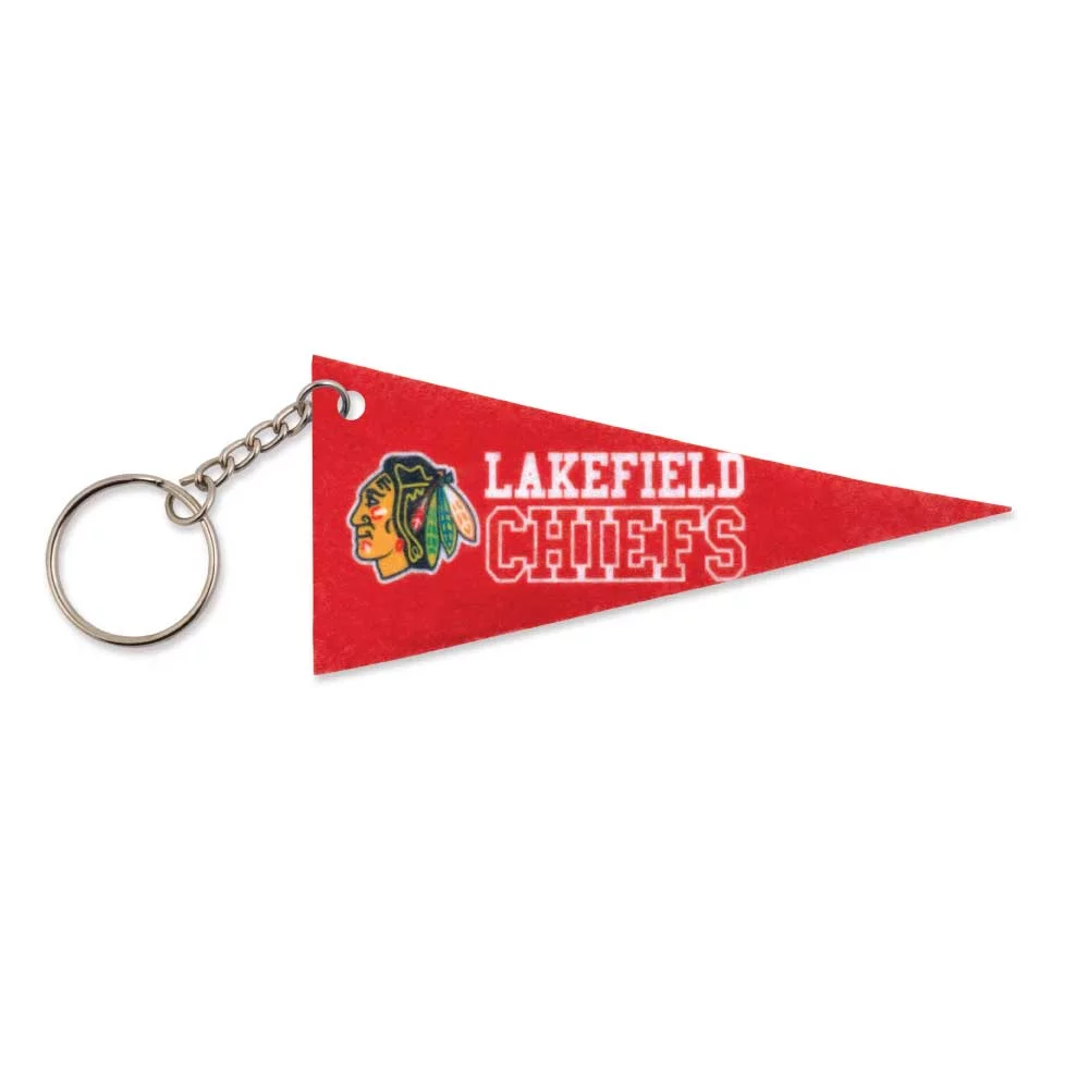 Mini Banner Felt Key Fob