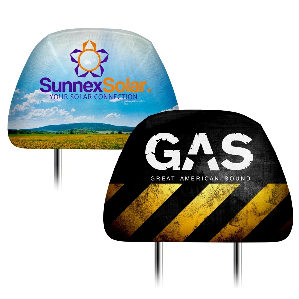 Housse de protection pour appui-tête de voiture