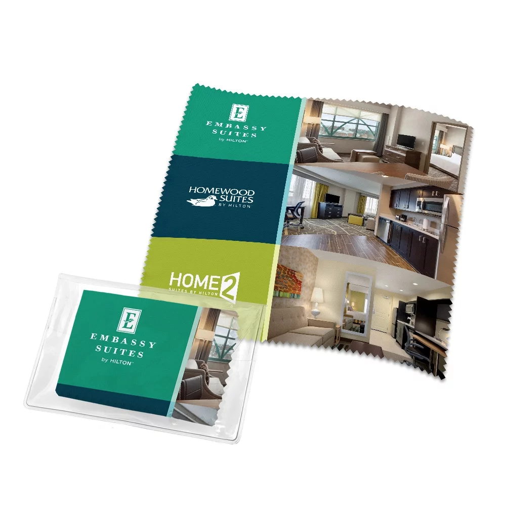 Microfiber Cleaning Cloth w/Dye Sublimation (6"x 6")