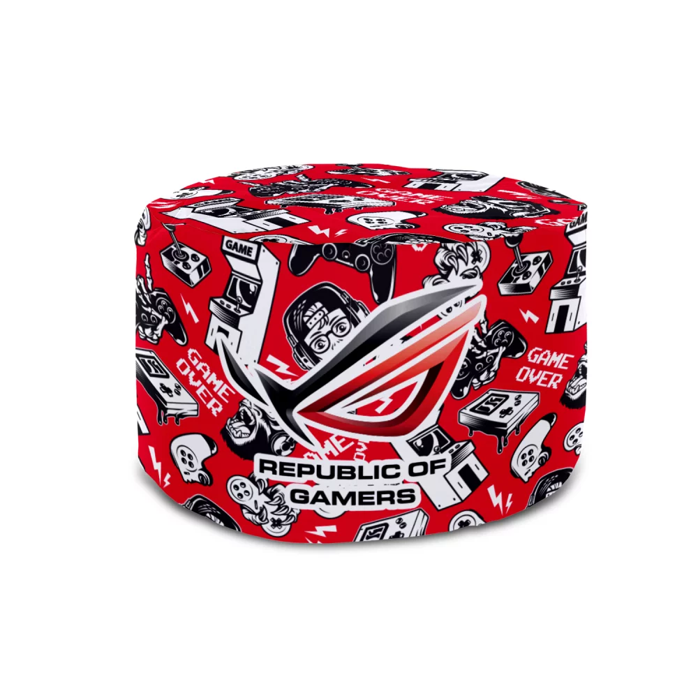 Round Ottoman Bean Bag