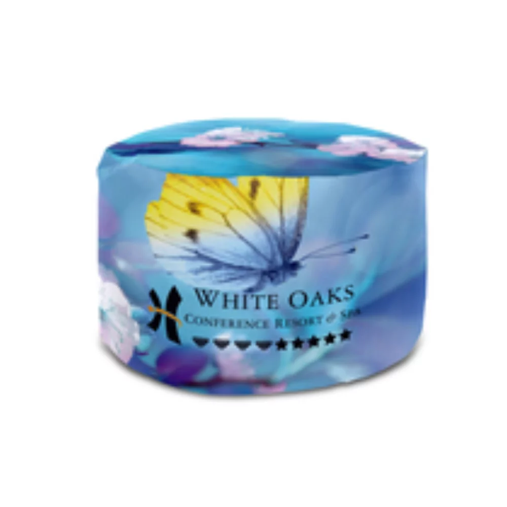 Pouf rond en forme de sac de haricots