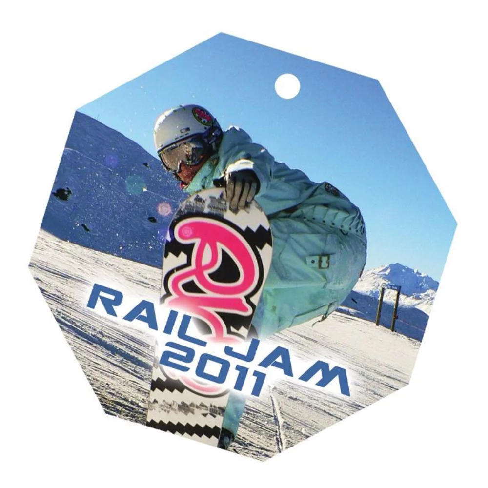 Octagon Tear Proof Event Card