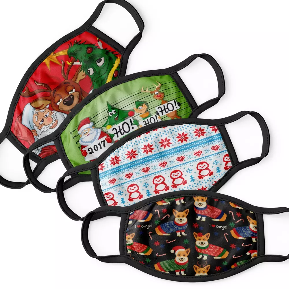 Masque moche à deux couches