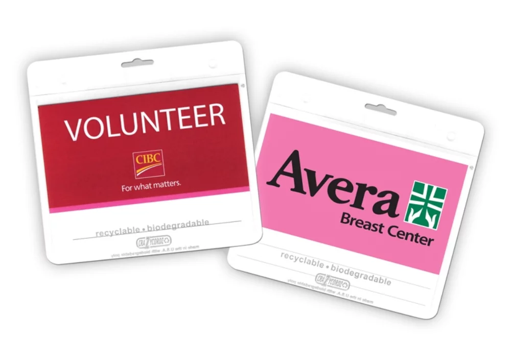 Size B ID Vinyl Badge Holder