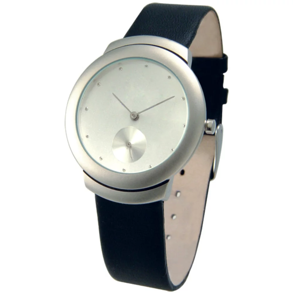 Matsuda Sub-Dial - Cuir (Argent/Argent)