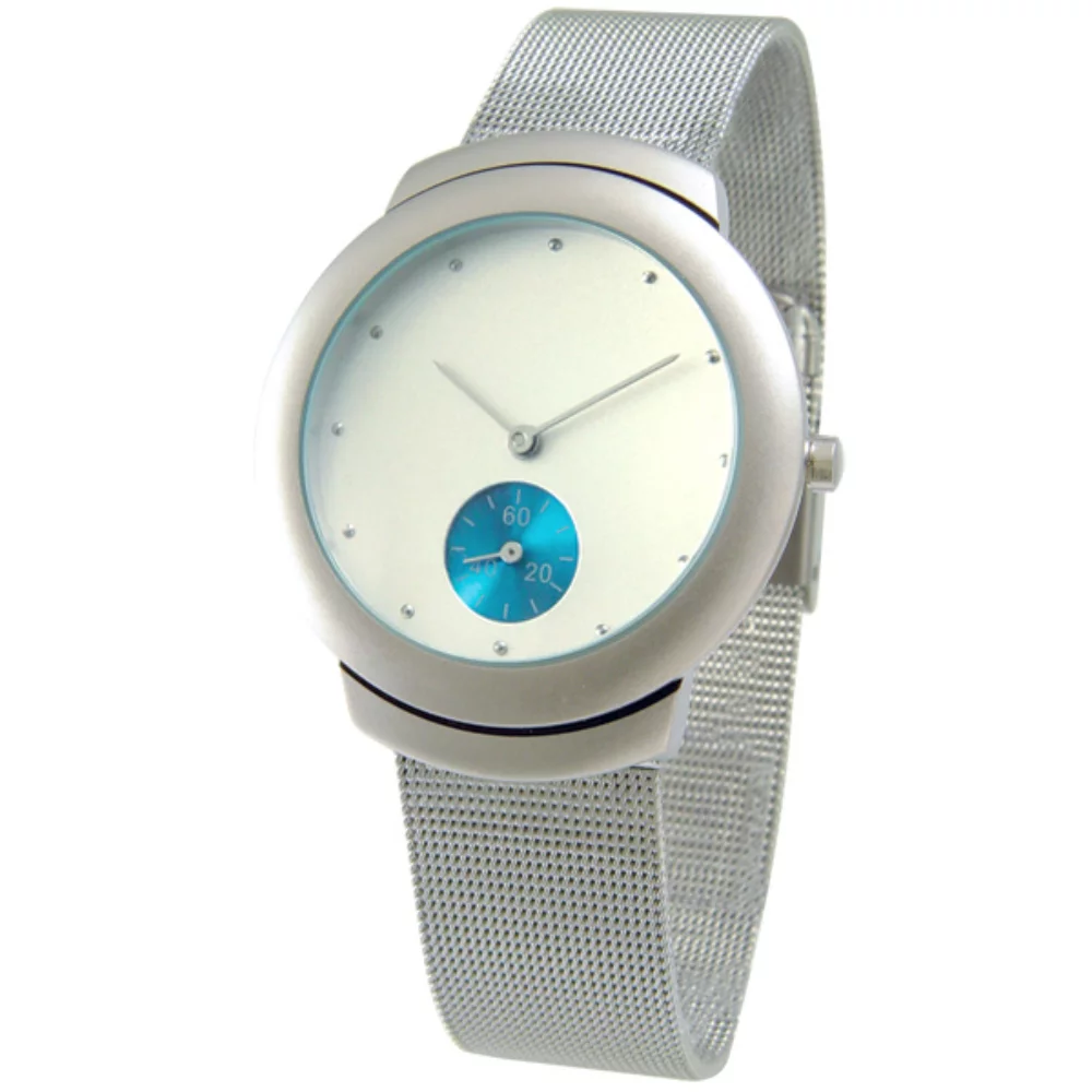 Sous-cadran Matsuda (argent/bleu)