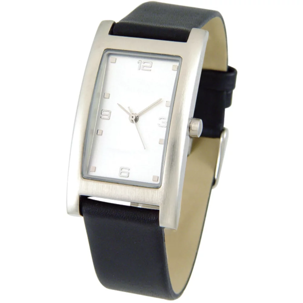Montre fine pour dames Matsuda avec bracelet en cuir véritable