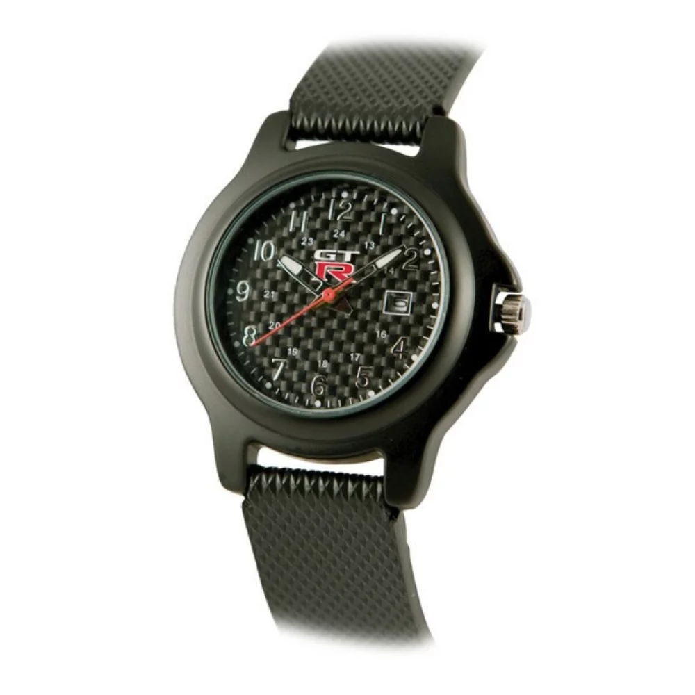 Montre pour femme Matsuda Discovery avec cadran en fibre de carbone et bracelet en PU