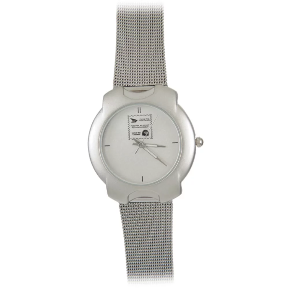 Matsuda Unisex Space Age Watch w, Mesh Metal Band